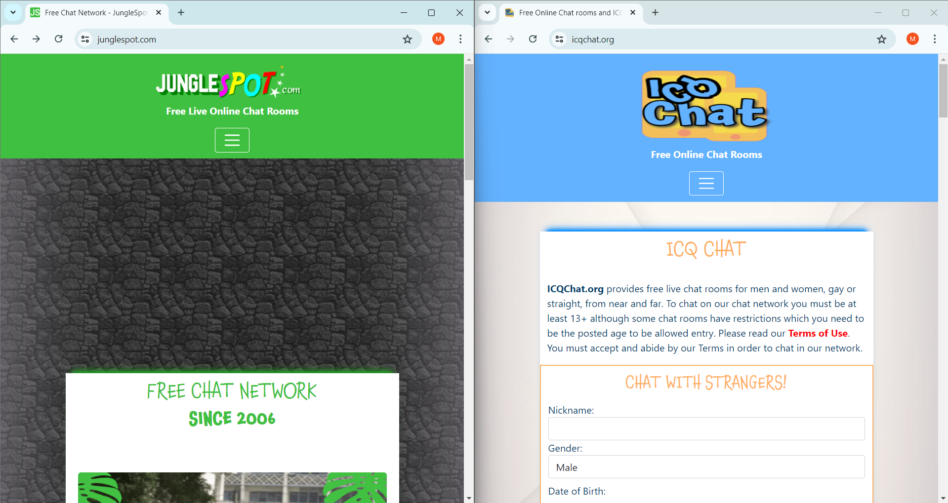 ICQChat and JungleSpot merge to 123 Free Chat